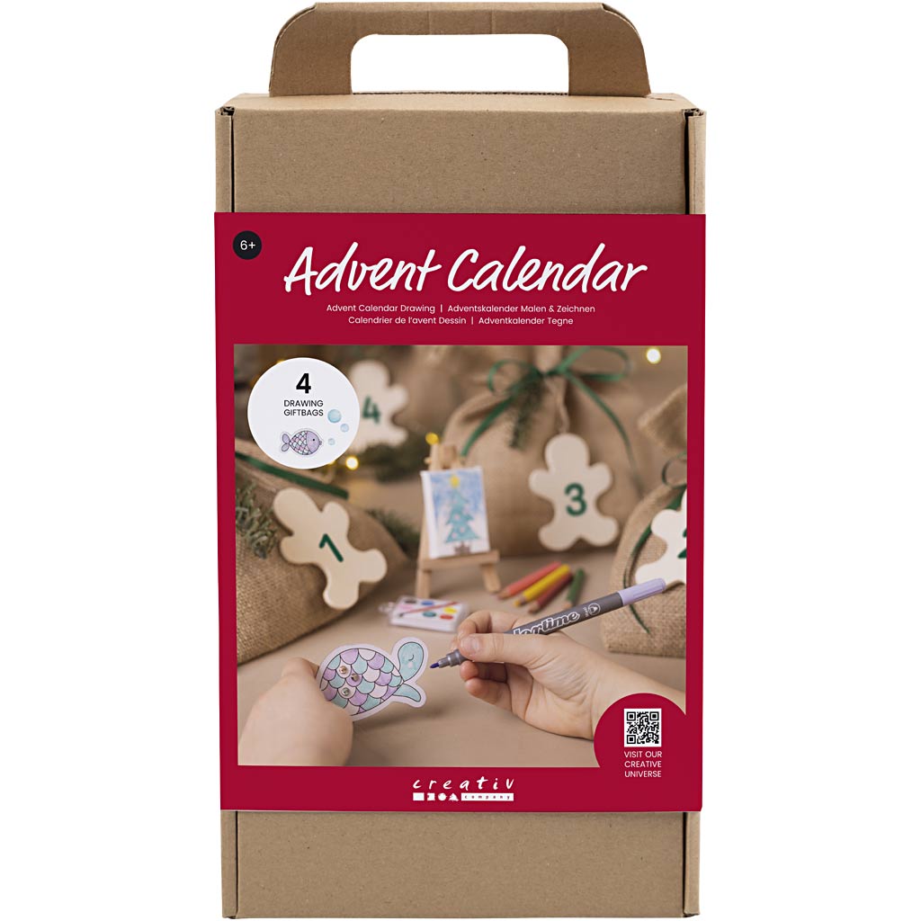 Adventskalender Tegning