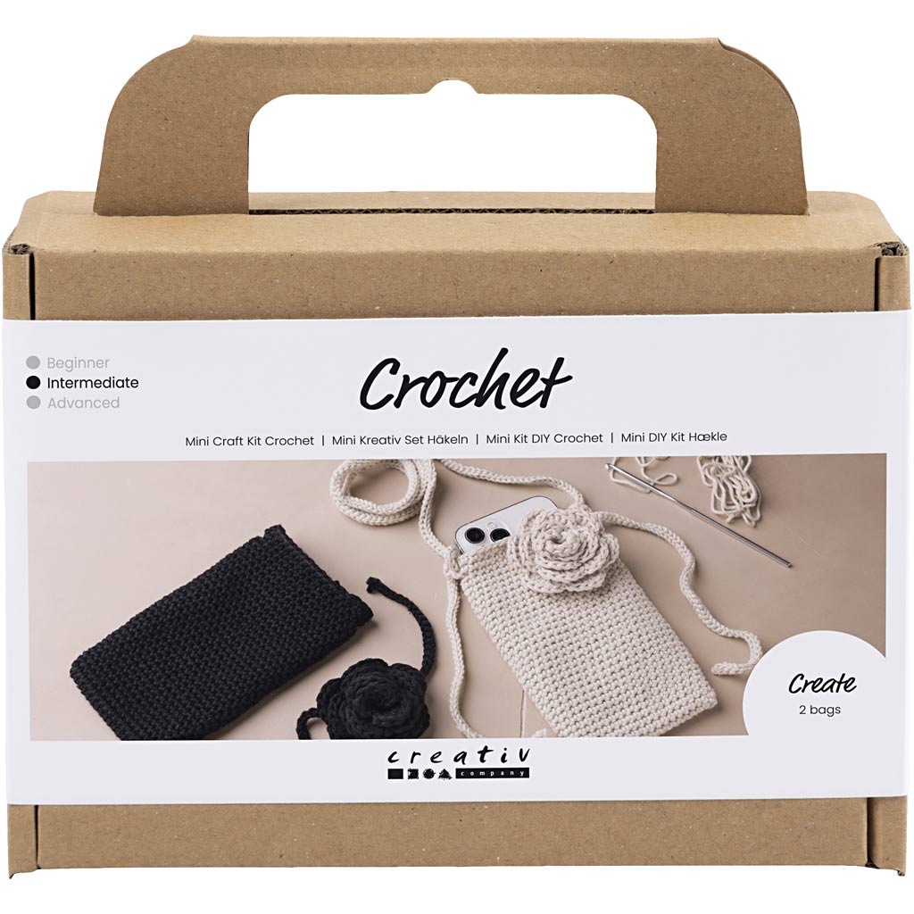 Mini gør-det-selv-hæklekit