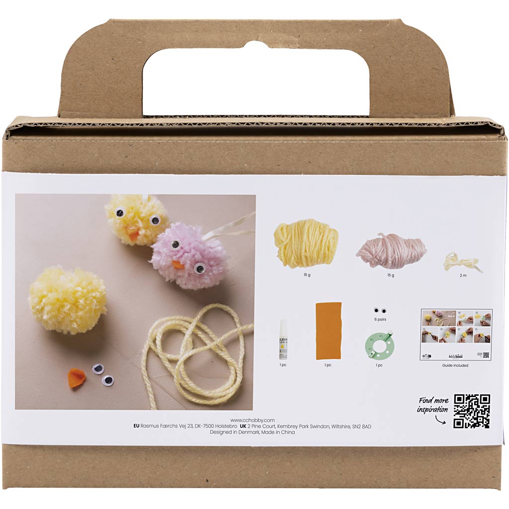 Mini DIY-sæt pompon