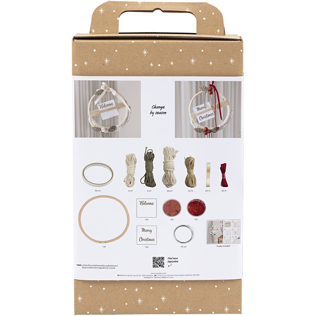 Gør-det-selv kit til macramé