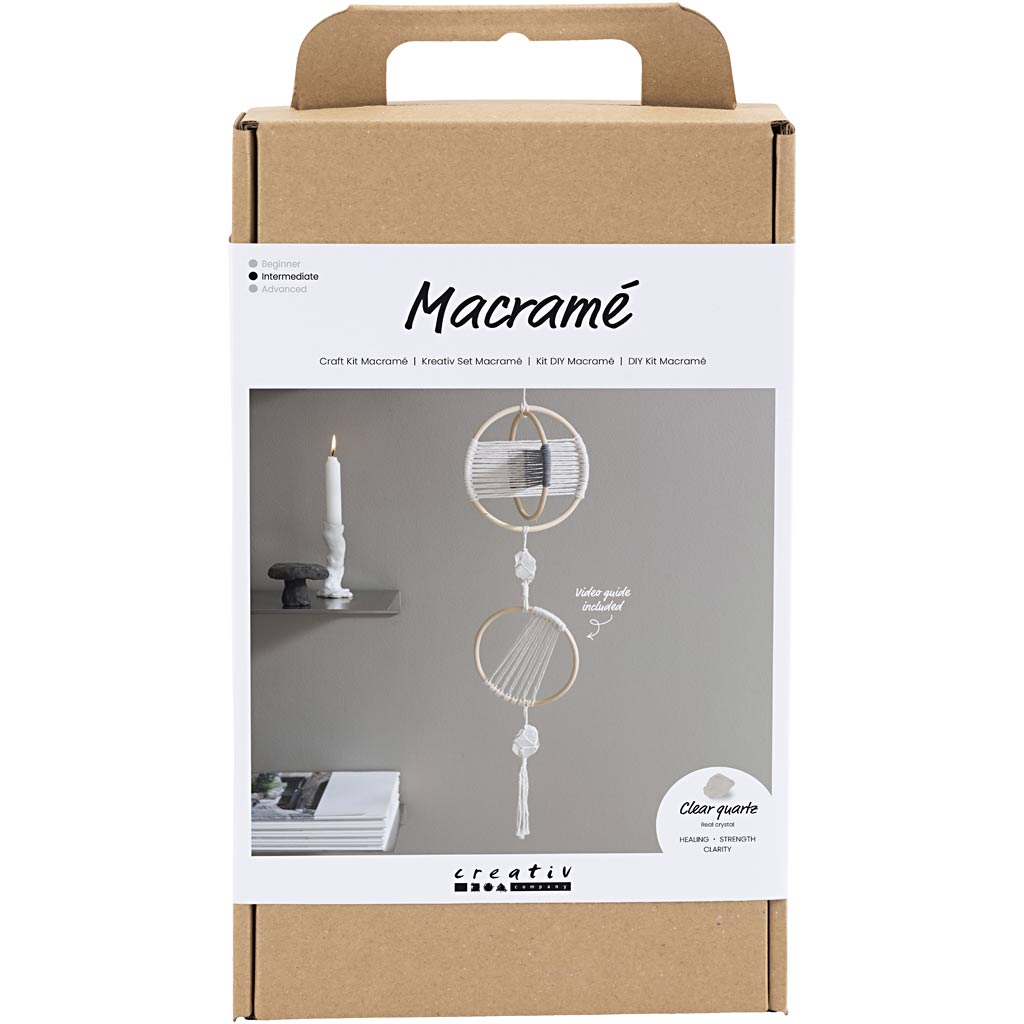 Gør-det-selv kit til macramé