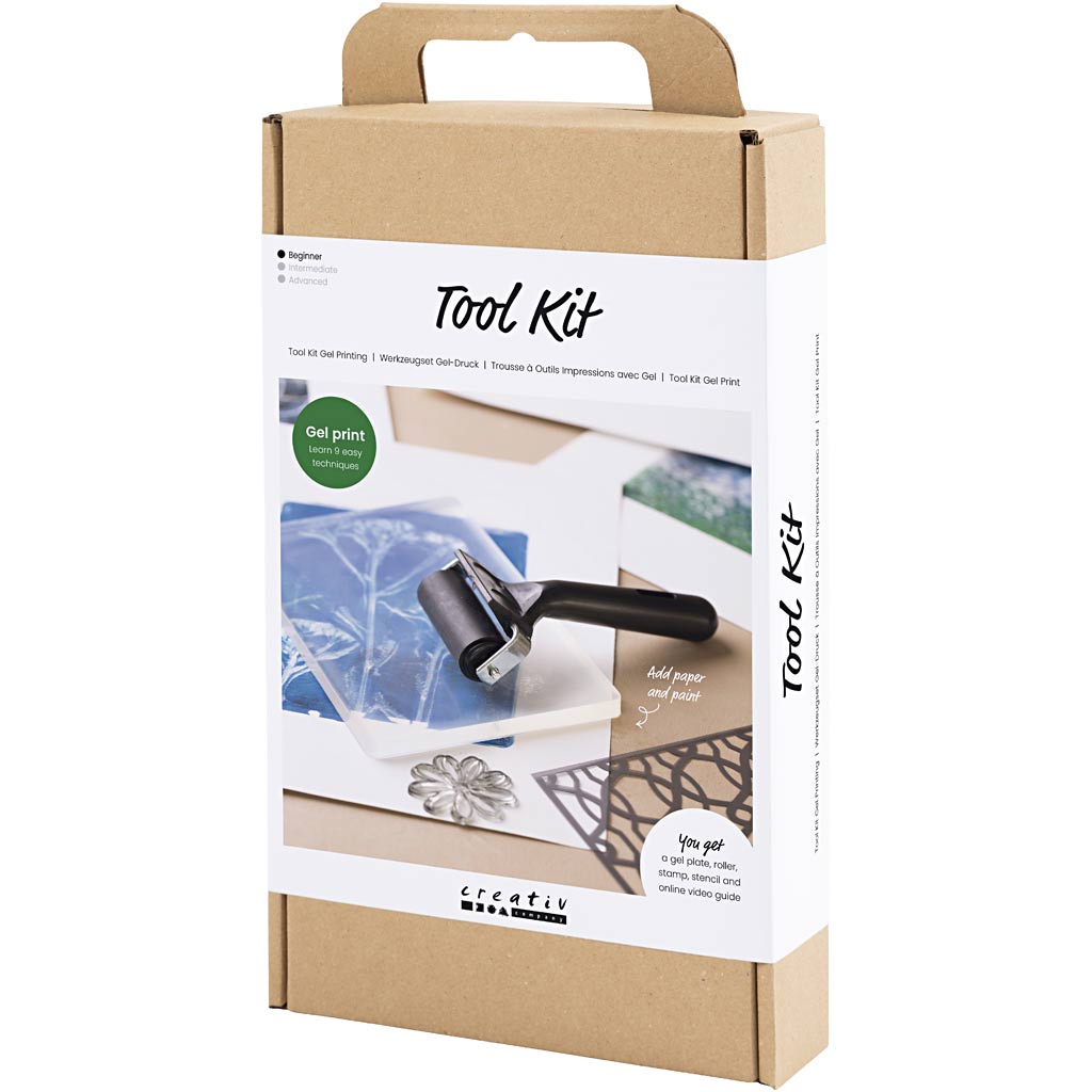 Tool Kit Gel Print