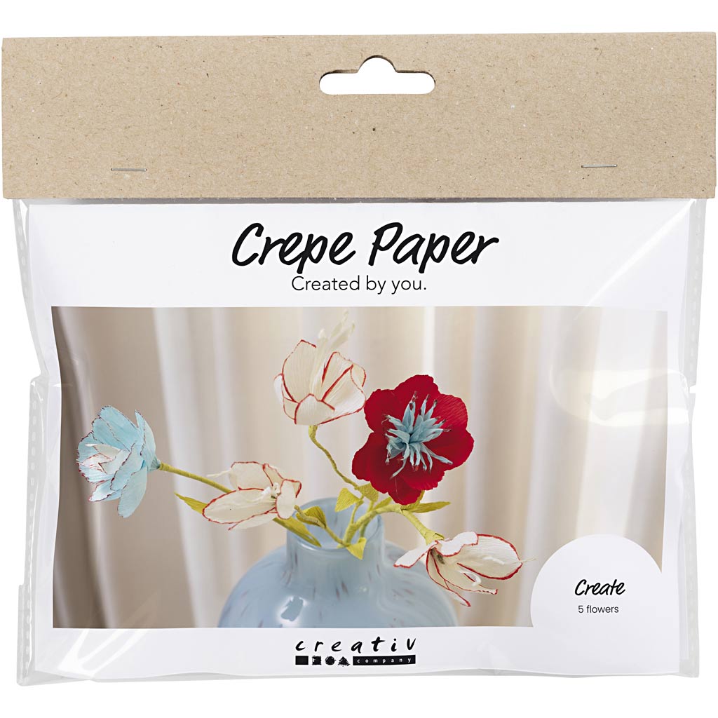 Mini DIY-sæt crepepapir