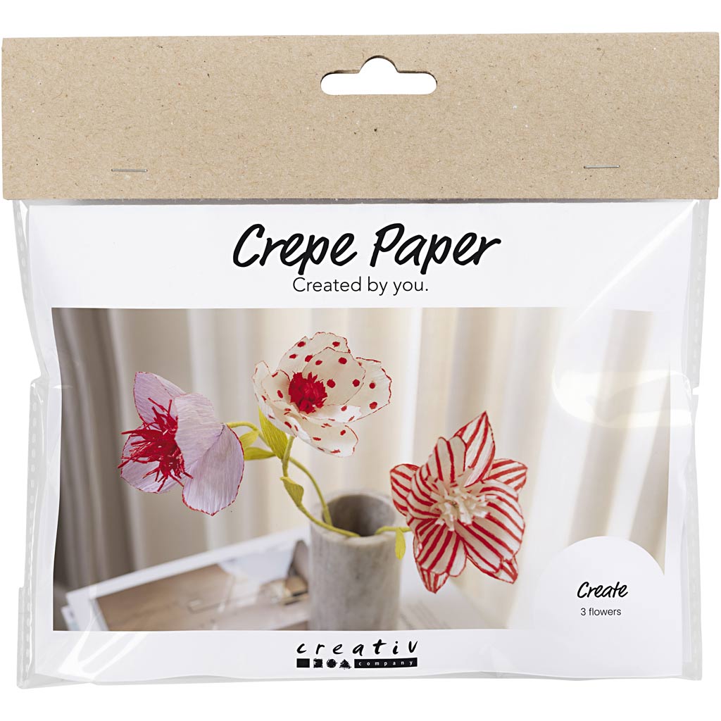 Mini DIY-sæt crepepapir