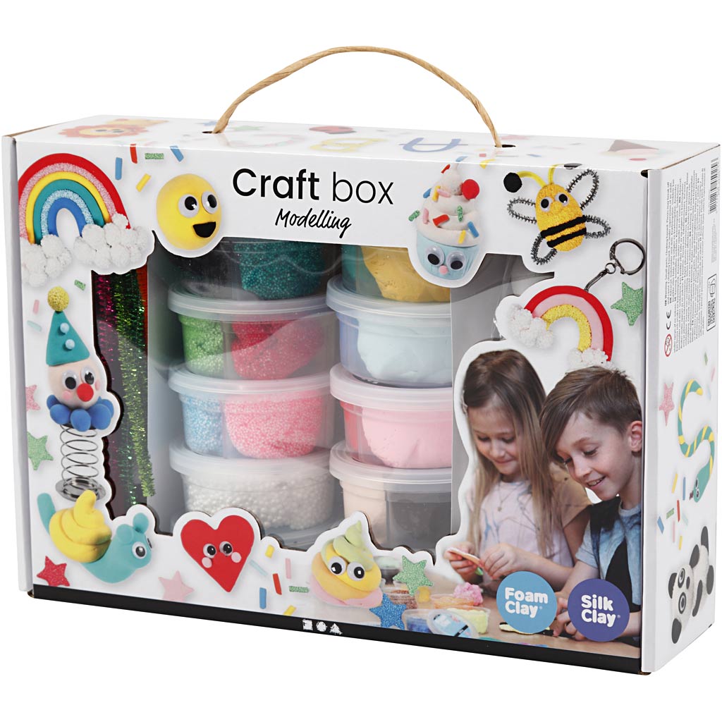 Foam Clay® og Silk Clay® i gaveæske
