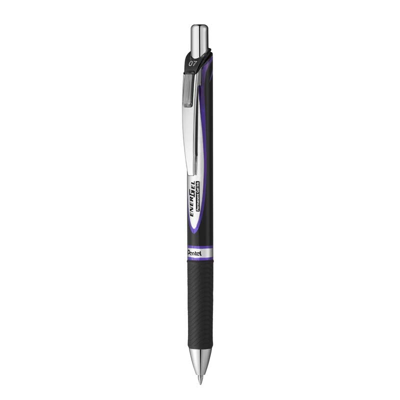 Rollerpen, Pentel EnerGel, BLP77-V, 0,7MM, voilet, Units 12