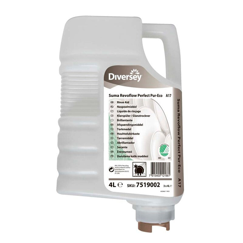 Afspændingsmiddel, Diversey, Suma, Revoflow Perfect Pur-ECO A17, 4 l