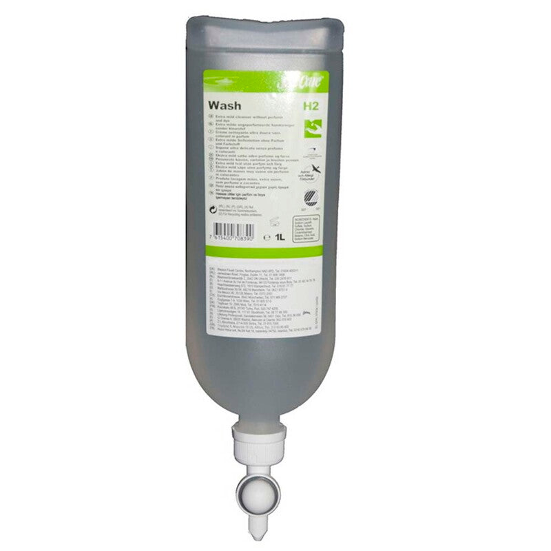 Cremesæbe, Diversey, H2 Soft Care Wash, refill, 1 l