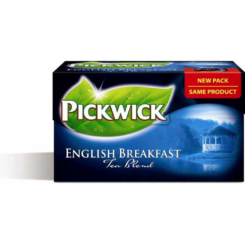 Te, Pickwick, English Breakfast, pakke a 20 stk