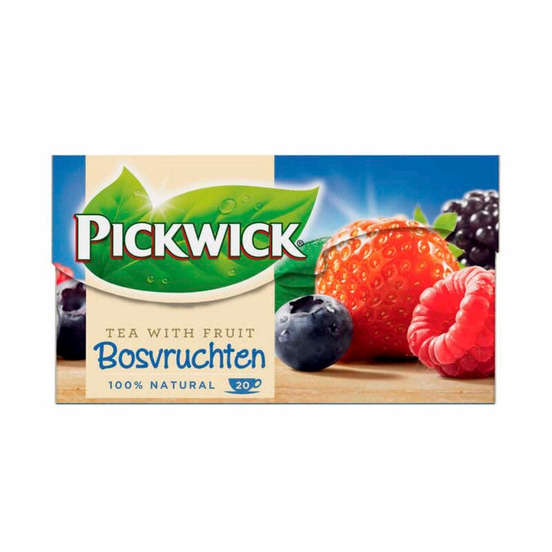 Te, Pickwick, Skovbær, pakke a 20 stk
