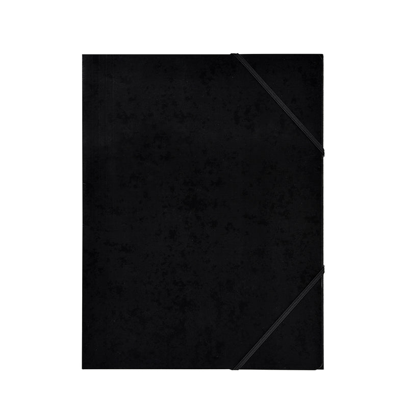 Elastikmappe, BNT Bnt/Office, sort, 210x297mm, Karton/elastik, 10 Units