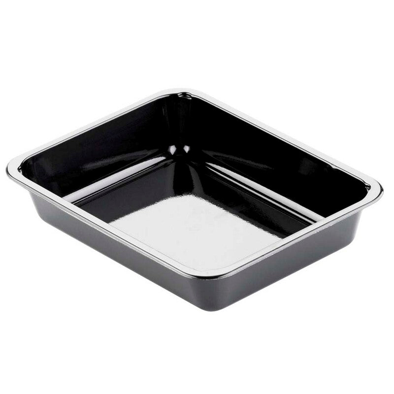 Plastbakke, Duni, 1-rums, 1200 ml, 175x225x43mm, C-PET, sort, t/ovn & microovn, karton a 300 stk