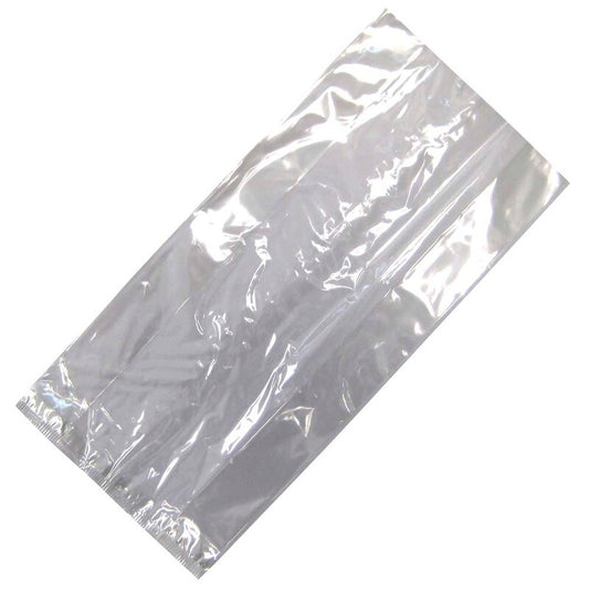 Cellofanpose, 50 x 70 x 250 mm, flat film, cellofan, filmtykkelse: 30 µm, transparent, pakke a 1000 stk, palle a 288 pakker, palle a 288 kartoner, Fødevaregodkendt
