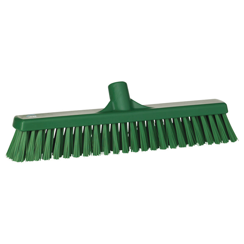 Indendørs kost, Vikan, Floor broom soft/stiff, grønx410mm