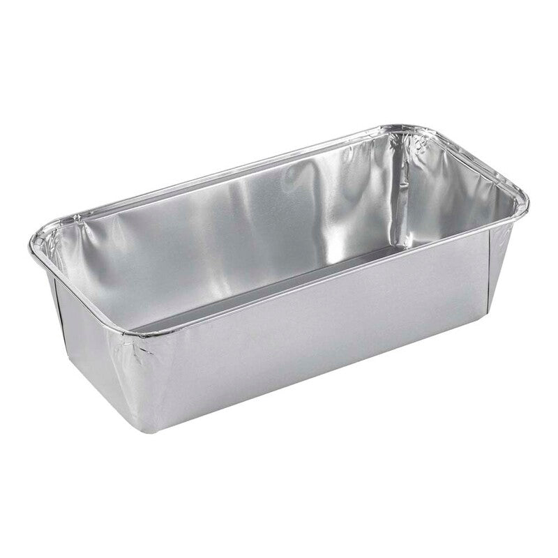 Foliebakke, Plus Pack, 1-Compartments, Rektangulær, 1500 ml, 251x122x68mm, aluminium, aluminium, pakke a 100 stk