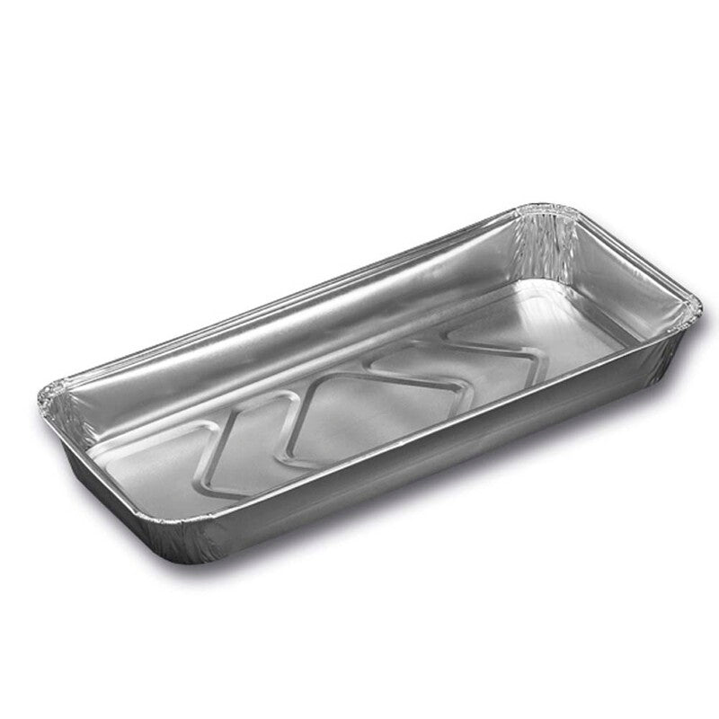 Foliebakke, Plus Pack, 1-Compartments, Rektangulær, 653 ml, 258x116x28mm, aluminium, aluminium, pakke a 1000 stk