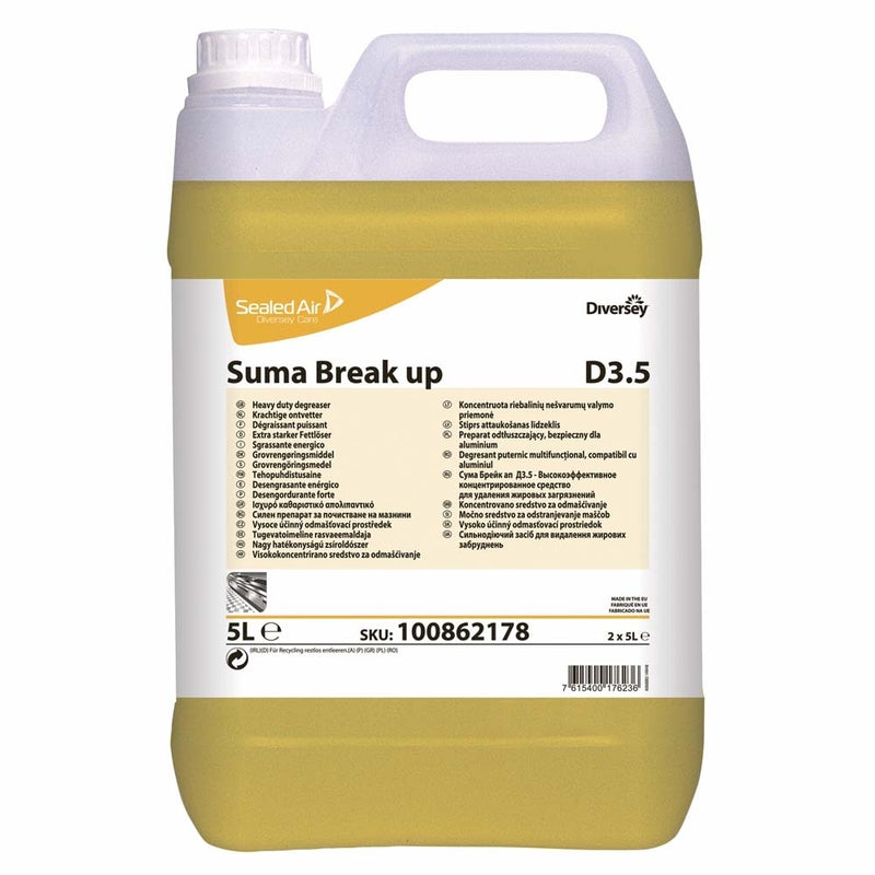 Grundrens, Diversey, Suma, Break up D3.5 KØK, 5 l