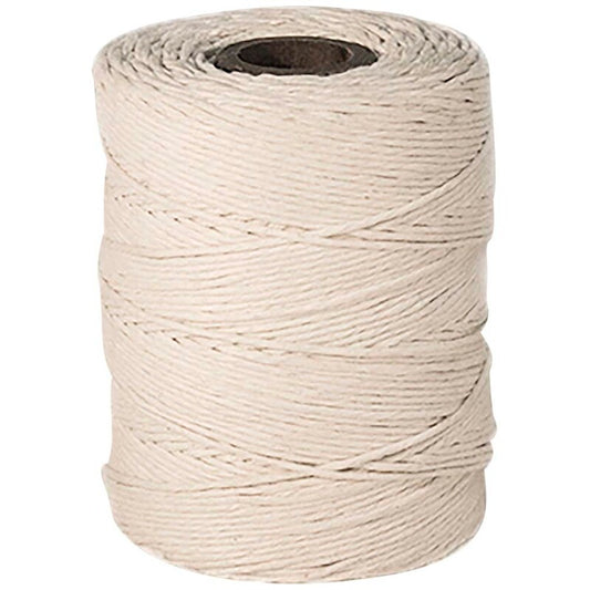 Snor, 1,2 mm, rullelængde: 225.00 m, 100 % bomuld, gul, brudstyrke Resistant to 18,5 kg, Rulle, rullevægt: 0.30 kg, pakke a 1 rulle, Binder twine 2/6