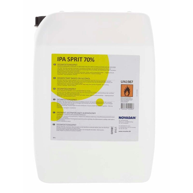 Desinfektion overflader, Novadan, DESINFEKTION IPA SPRIT 70%, 20 l
