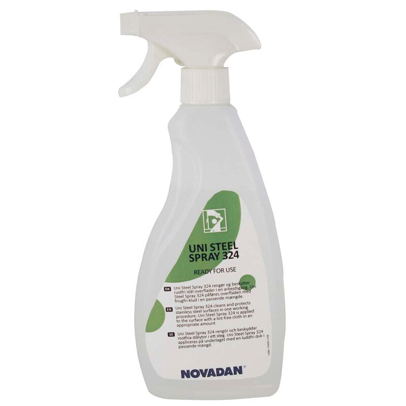 Stålpleje, Novadan, Steel care Uni spray 324, 750 ml