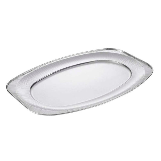 Cateringfad, Plus Pack, Rektangulær, 548 x 359 x 22 mm, aluminium, aluminium, Large, pakke a 10 stk, Smooth, Fødevaregodkendt