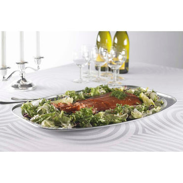 Cateringfad, Plus Pack, Rektangulær, 548 x 359 x 22 mm, aluminium, aluminium, Large, pakke a 10 stk, Smooth, Fødevaregodkendt