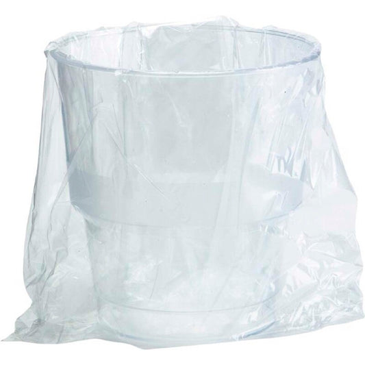 Plastglas, Duni, Rund, indvendig diameter 80.0 mm, PS, transparent, Single-wrapped, pose med 1050 stk, Fødevaregodkendt