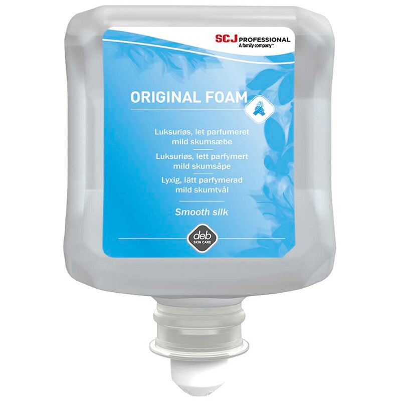 Skumsæbe, Deb, Original Foam, refill, 1 l