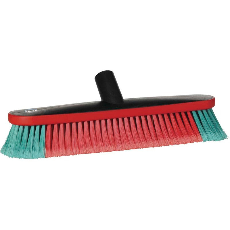 Autobørster, Vikan, Brush soft with water flow, sortx370mm