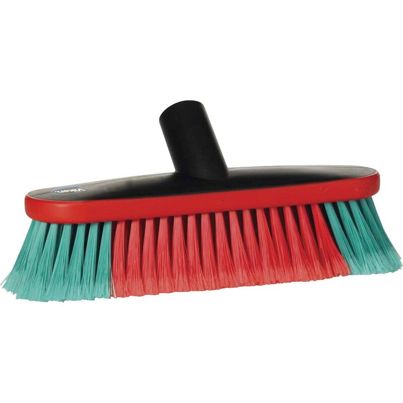 Autobørster, Vikan, Brush soft with water flow, sortx270mm