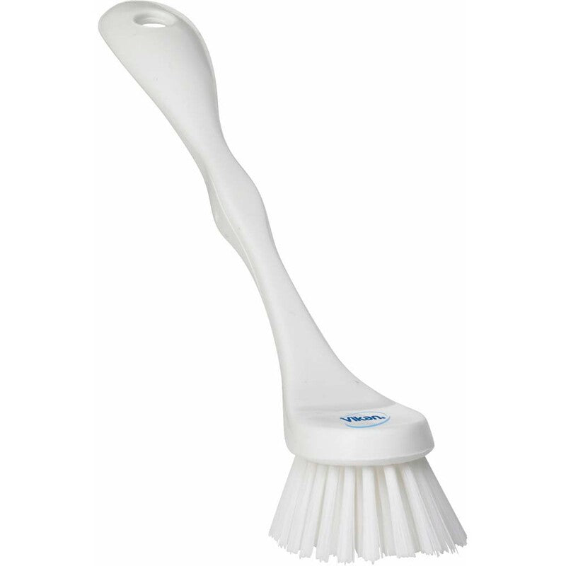 Opvaskebørste, Vikan, Stiff, hvid, 50mmx240mm