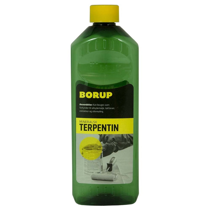 Solvents, Borup, Mineral TURPENTINE, 500 ml