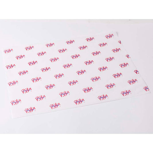Stanset papir, flat bag, 30 g/m2, 370, x 500 mm, Papir + PE, hvid, almindelig, pakke med 1020 ark, palle a 60 kartoner, Fødevaregodkendt