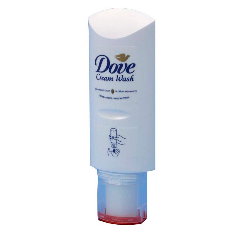 Hair and Bodyshampoo, Diversey, Dove, Cream Wash, 300 ml, hvid, pakke a 28 enheder