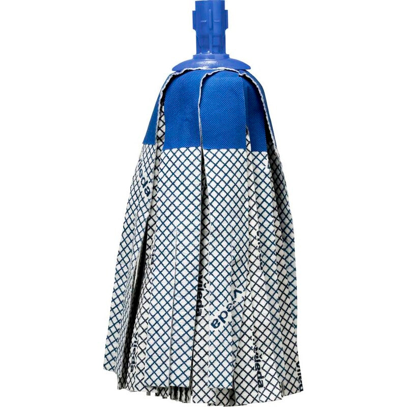 Mopper, Vileda, Yarn mops, blå/hvid