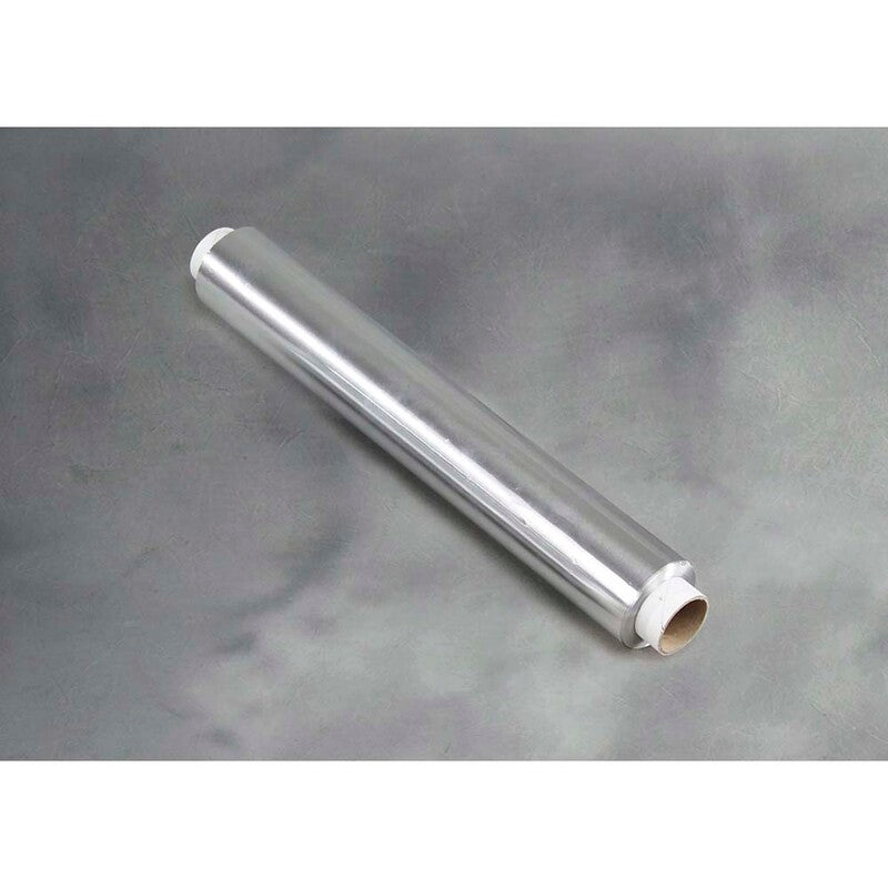 Alufolie, 11 µm, Rulle, 300 mm, x 150.00 m, aluminium, sølv metallic, 1 reel, Loose rolls, Fødevaregodkendt