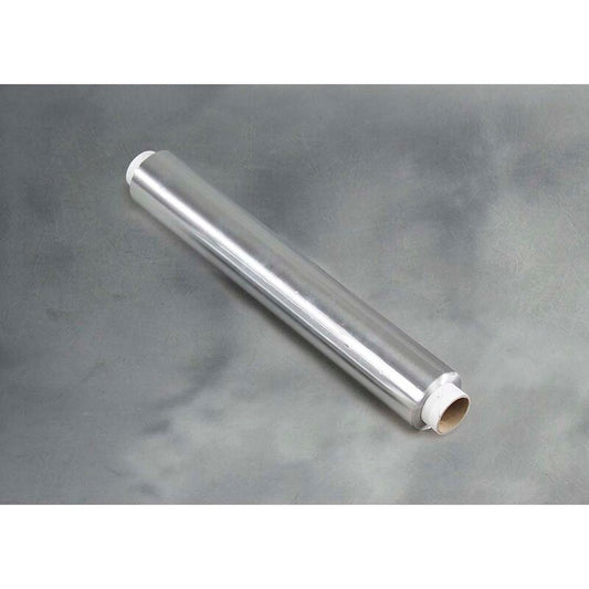 Alufolie, 11 µm, Rulle, 450 mm, x 150.00 m, aluminium, sølv metallic, 1 reel, Loose rolls, Fødevaregodkendt