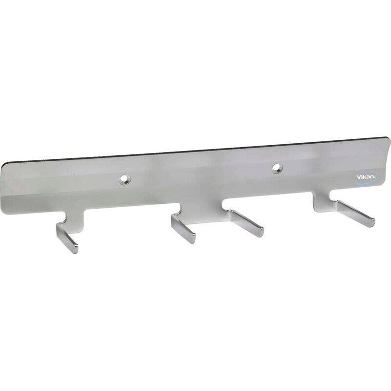 Vægophæng, Vikan, For 4 products Stainless, metallic, 305mm