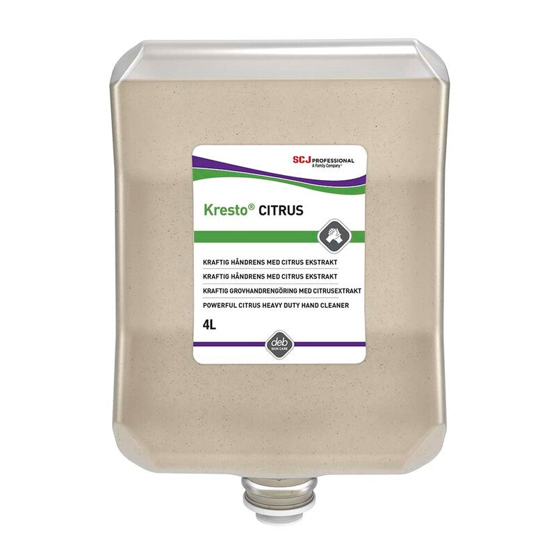 Håndrens, Deb, Kresto Citrus, refill, 4 l