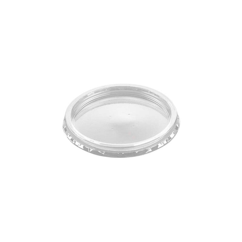 Låg t/plastbakke, Færch, Rund, Ø 73, højde 7, vægt: 301, PP, transparent, karton a 1000 stk, Fødevaregodkendt