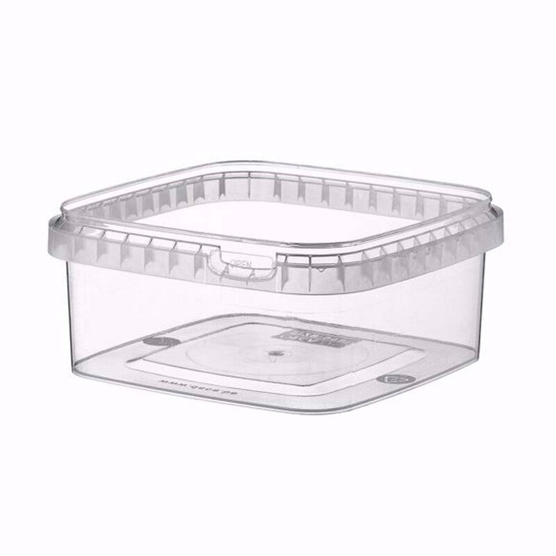 Condibøtte, Without lid, 550 ml, 128x128x55mm, PP, transparent, SMALL, karton a 264 stk