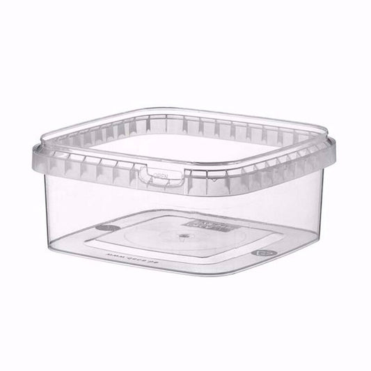 Condibøtte, Without lid, 550 ml, 128x128x55mm, PP, transparent, SMALL, karton a 264 stk