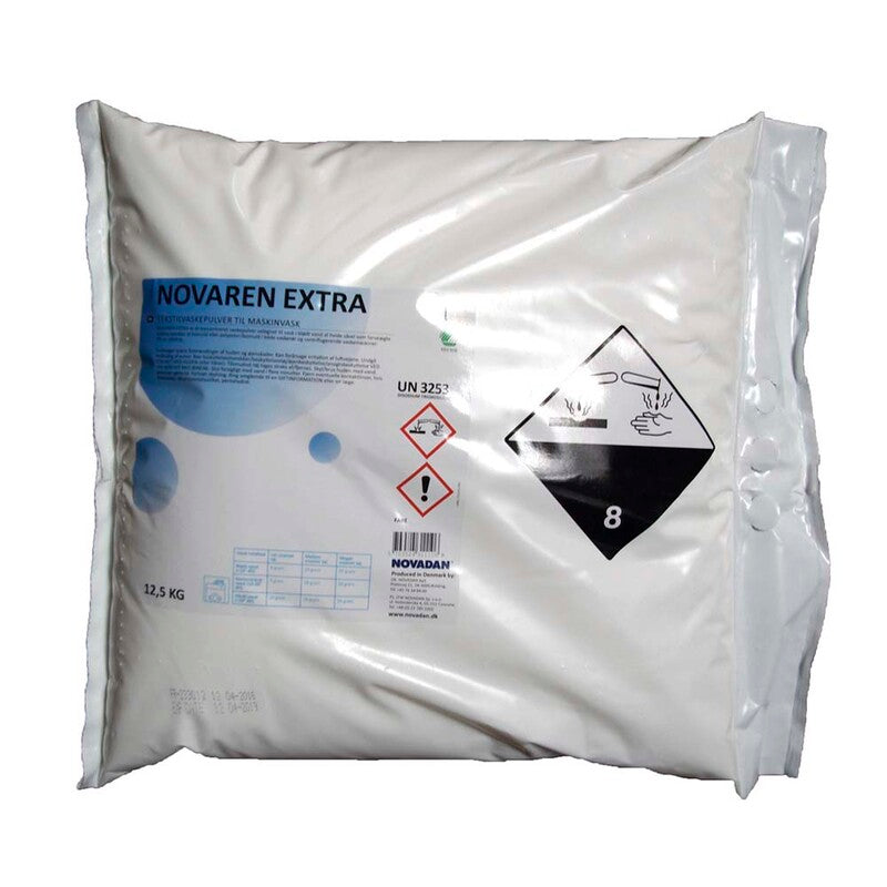 Vaskepulver, Novadan, 12,5kg NOVAREN EXTRA