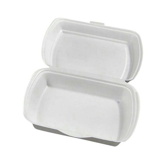Skumbakke , 1-rums, 224x245x73mm, Extruded Polystyrene (XPS), hvid, pakke a 300 stk