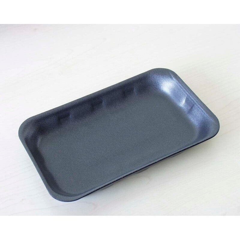 Skumbakke , 218x135x25mm, Extruded Polystyrene (XPS), sort, pakke med 870 stk