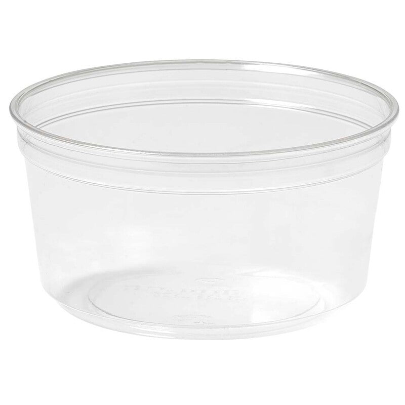 Skål, Duni Crystal Deli, 375 ml, 116x116x61mm, RPET, transparent, karton a 350 stk