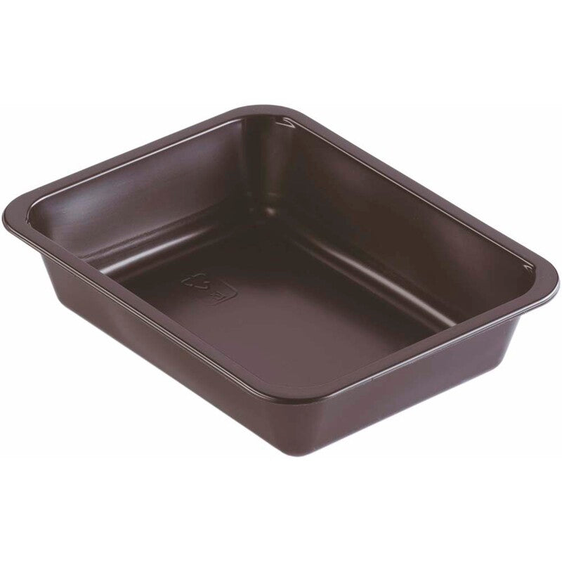 Plastbakke, Duni, Caterline, 1-rums, 1345 ml, 178x227x50mm, PP, sort, karton a 216 stk
