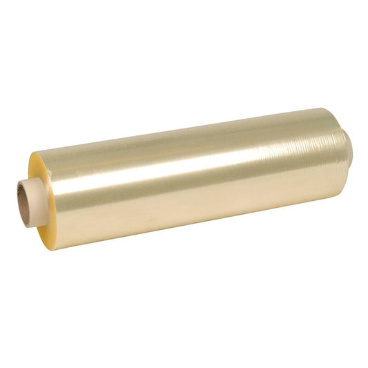 Madfilm, 12 µm, Rulle, 300 mm x 500.00 m, LLD-PE, transparent, perforeret 40x40cm, Fødevaregodkendt, 4 Reels