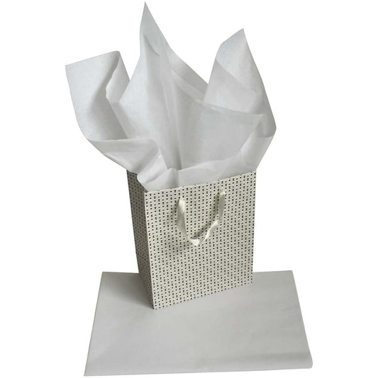Silkepapir, 17 g/m2, 500 x 750 mm, hvid, silkepapir, pakke a 240 ark