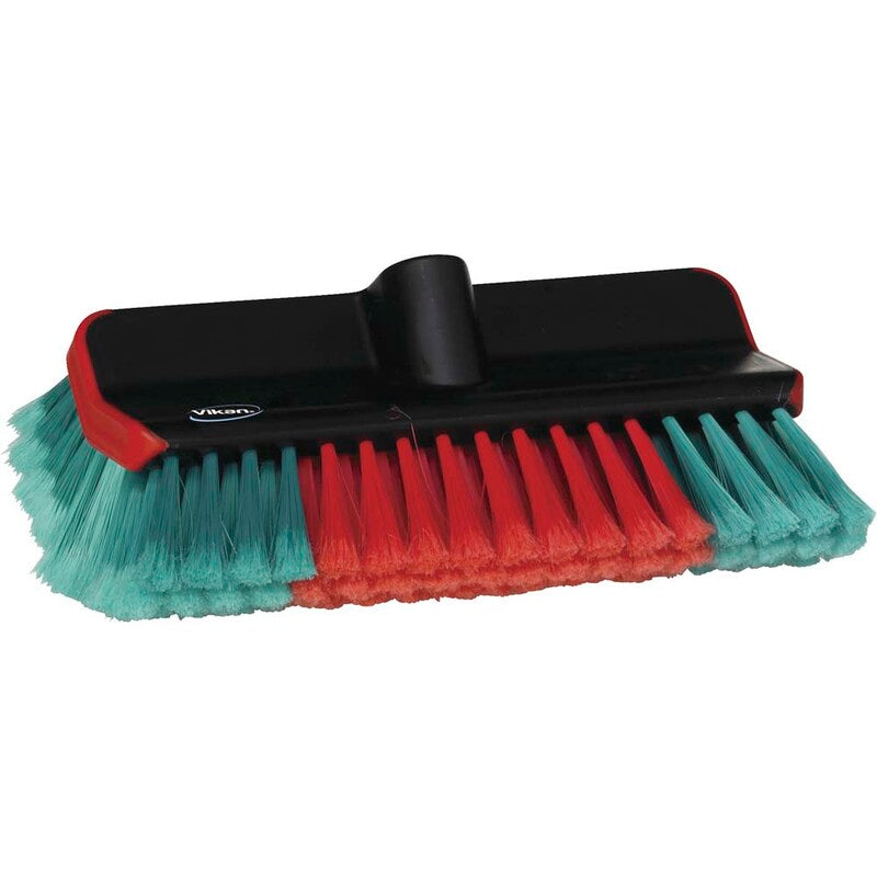 Gulvskrubbe, Vikan, Washing brush wate soft/spil, sort, 280mmx280mm